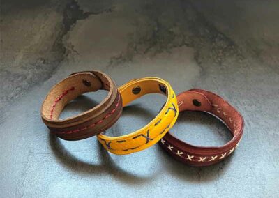 Bracelet en cuir pour homme et femme