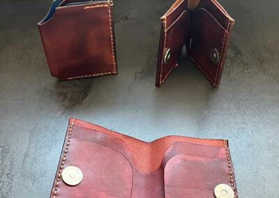 Petit portefeuille en cuir